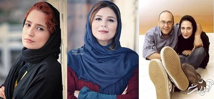 ماندانا روحی، رامبد جوان، سحر دولتشاهی و نگار جواهریان همسرا ن رامبد جوان